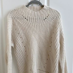 American Eagle Mock-Neck Knit Sweater